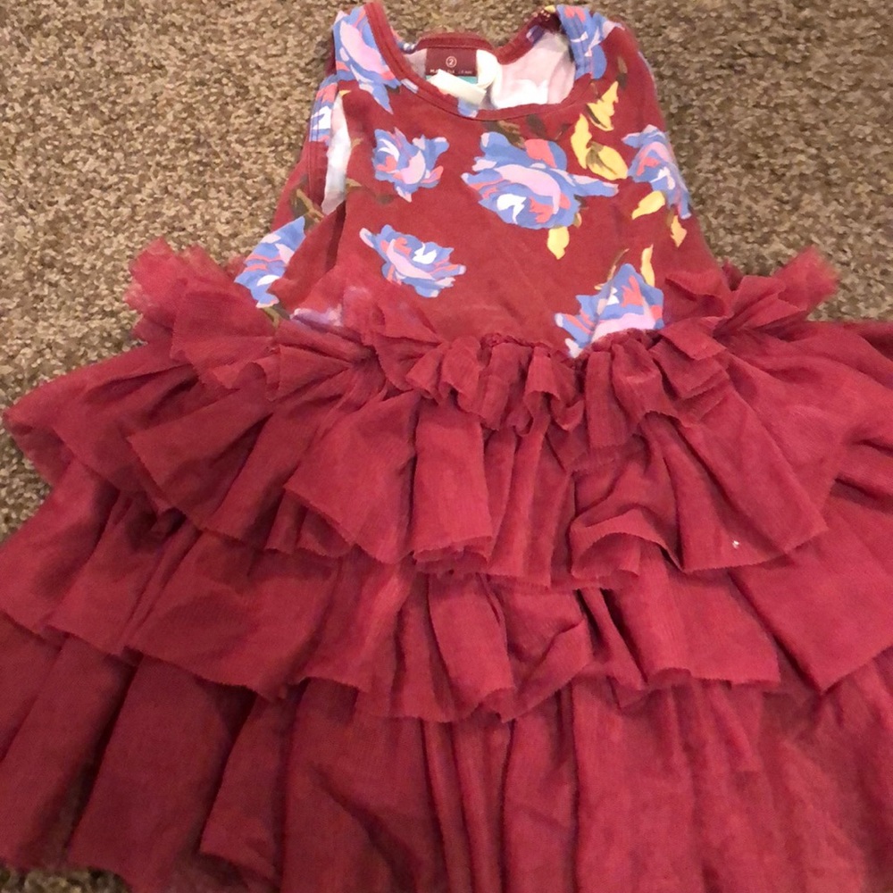 Matilda Jane Ruffle Tule Dress Size 2